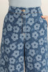 FLORAL WIDE LEG PANTS