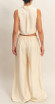 ELASTIC WAIST WIDE LEG FULL LENGTH PANTS