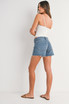 LOW RISE RELAXED DENIM JEAN SHORT