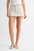 CLASSIC MINI DENIM HIGH RISE SKORT