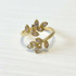 ETHEREAL LEAF ADJUSTABLE RING