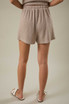 PLEATED DETAIL POCKETS SHORT