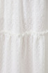ELASTIC WAIST BAND TIERED RUFFLE MAXI SKIRT