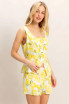 BUTTON UP LEMON PRINT TOP (Updating)