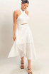 TWIST HALTER NECK TOP