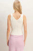RIBBED V NECK TANK TOP