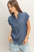 BUTTON UP COLLARED SHIRT