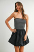 BUBBLE HEM MINI DRESS (Updating)
