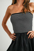 BUBBLE HEM MINI DRESS