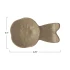 DEBOSSED STONEWARE FLOWER SHAPED DISH