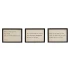 WOOD FRAMED WALL DECOR