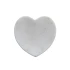 MARBLE HEART SHAPED DISH JEWELRY HOLDER