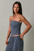STRIPE DIFFERENT TUBE TOP