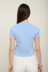 SCALLOPED SHORT SLEEVE KNIT CARDIGAN
