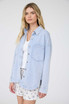 ACID WASHED COLLARED SHACKET