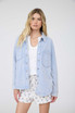 ACID WASHED COLLARED SHACKET