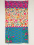 FULL BOHO BANDEAU HEADBAND - FLORAL BORDER