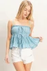 RUFFLED TIES FRONT CAMI