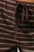 FRENCH TERRY STRIPED SHORTS