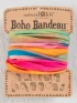FULL BOHO BANDEAU HEADBAND - RAINBOW OMBRE