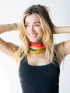 FULL BOHO BANDEAU HEADBAND - RAINBOW OMBRE