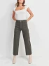 NAUTICAL HIGH RISE WIDE LEG DENIM JEANS