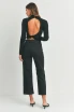 NAUTICAL HIGH RISE WIDE LEG DENIM JEANS