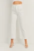THE SAILOR POCKET WIDE LEG DENIM JEANS