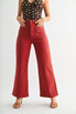 THE SAILOR POCKET WIDE LEG DENIM JEANS