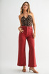 THE SAILOR POCKET WIDE LEG DENIM JEANS