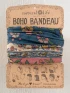 FULL BOHO BANDEAU HEADBAND - RIVIERA BATIK BLUE
