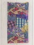 FULL BOHO BANDEAU HEADBAND - GINGHAM FLORAL PATCHWORK