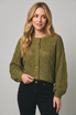 LONG SLEEVE CROCHET LIGHT CARDIGAN
