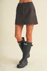 POLKA DOT UTILITY SKORT