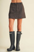 POLKA DOT UTILITY SKORT