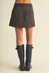 POLKA DOT UTILITY SKORT