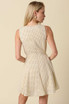 MILA POLKA DOT BUTTON FRONT MINI DRESS
