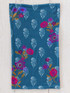 FULL BOHO BANDEAU HEADBAND - BLOCK STAMP INDIGO