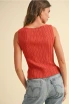 RIBBED KNITTED TOP