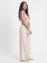 POCKETS WIDE LEG LINEN PANTS (Updating)