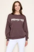 MOMSTER WITH PUMPKIN PREMIUM SWEATSHIRT