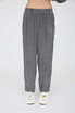 CRINKLE PLISSE ELASTIC WAIST LOUNGE PANTS
