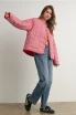 BUTTONED QUILTED PUFFER JACKET