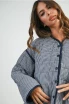BUTTONED QUILTED PUFFER JACKET