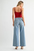 HIGH-RISE ULTRA WIDE-LEG DENIM JEANS