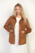 CLASSIC WESTERN SUEDE SHACKET