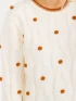 LONG SLEEVE POM POM DETAILED SWEATER