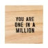 TREASURE BOX EARRING - YOU ARE ONE IN A MILLION