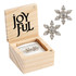 SNOWFLAKE SHAPED EARRINGS JOYFUL