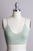 LOW BACK SEAMLESS BRALETTE TOP